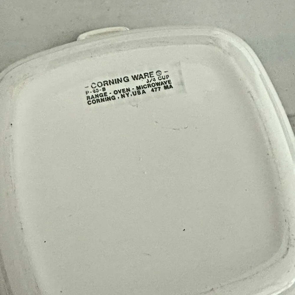 Vintage Corning Ware Spice of Life Mini Casserole Dish P-43-B No Lid 2 3/4 cup